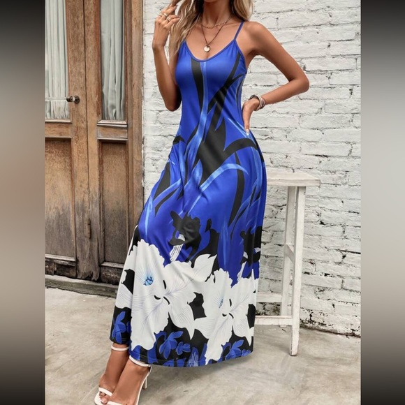 Boho floral print cami dress - Picture 4 of 6